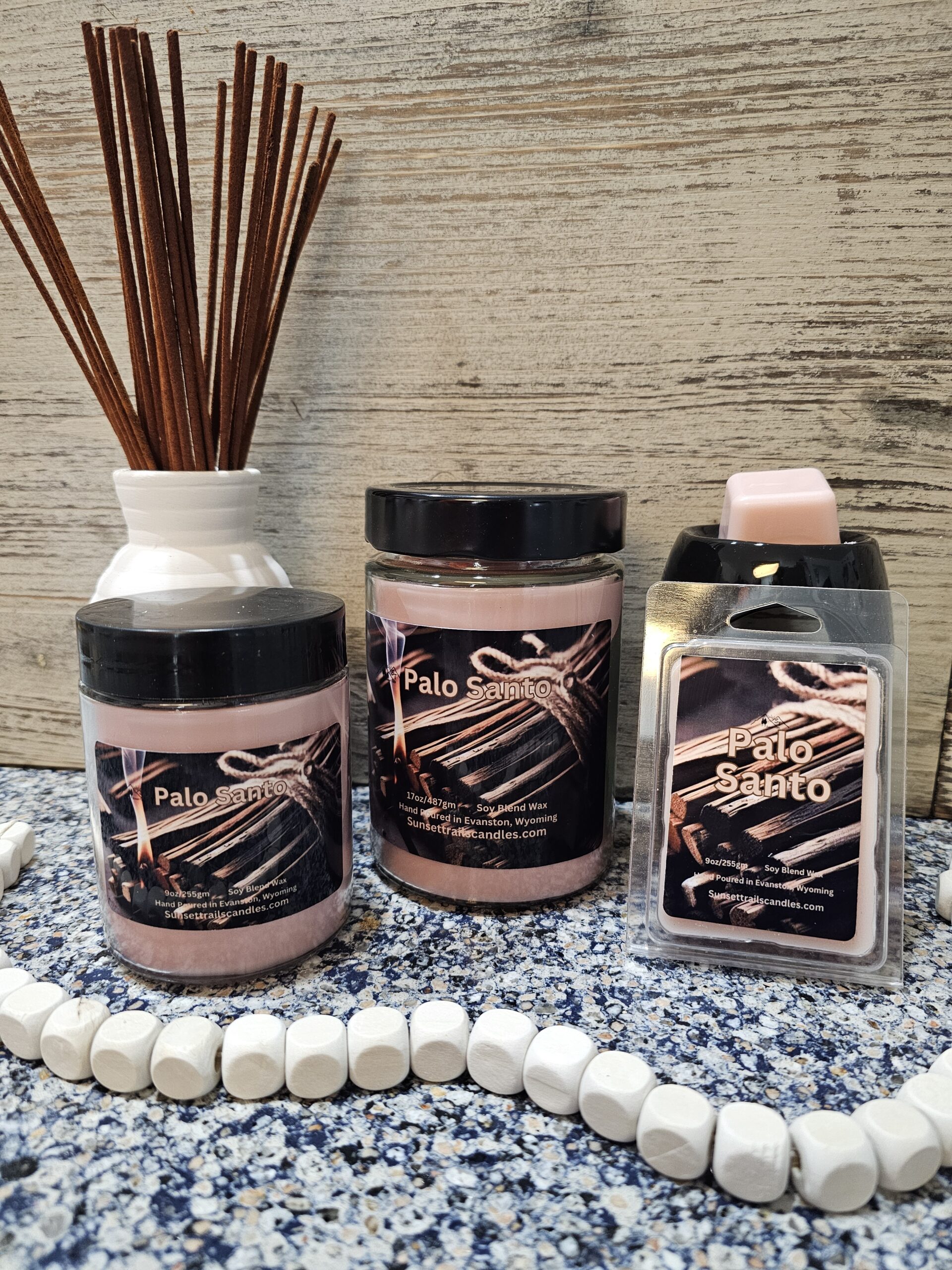 Palo Santo- Medium Candle - Image 2