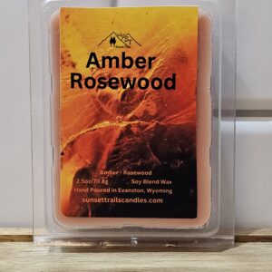 Amber Rosewood Wax Melts