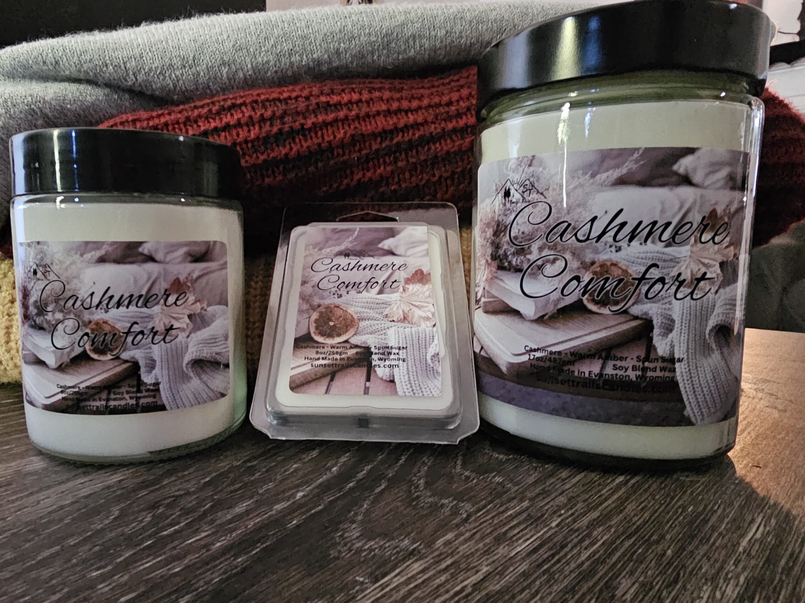 Cashmere Comfort - Large Candle - Image 2