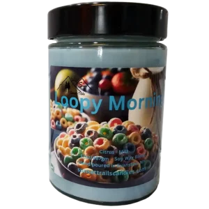 Loopy Morning - Large Candle