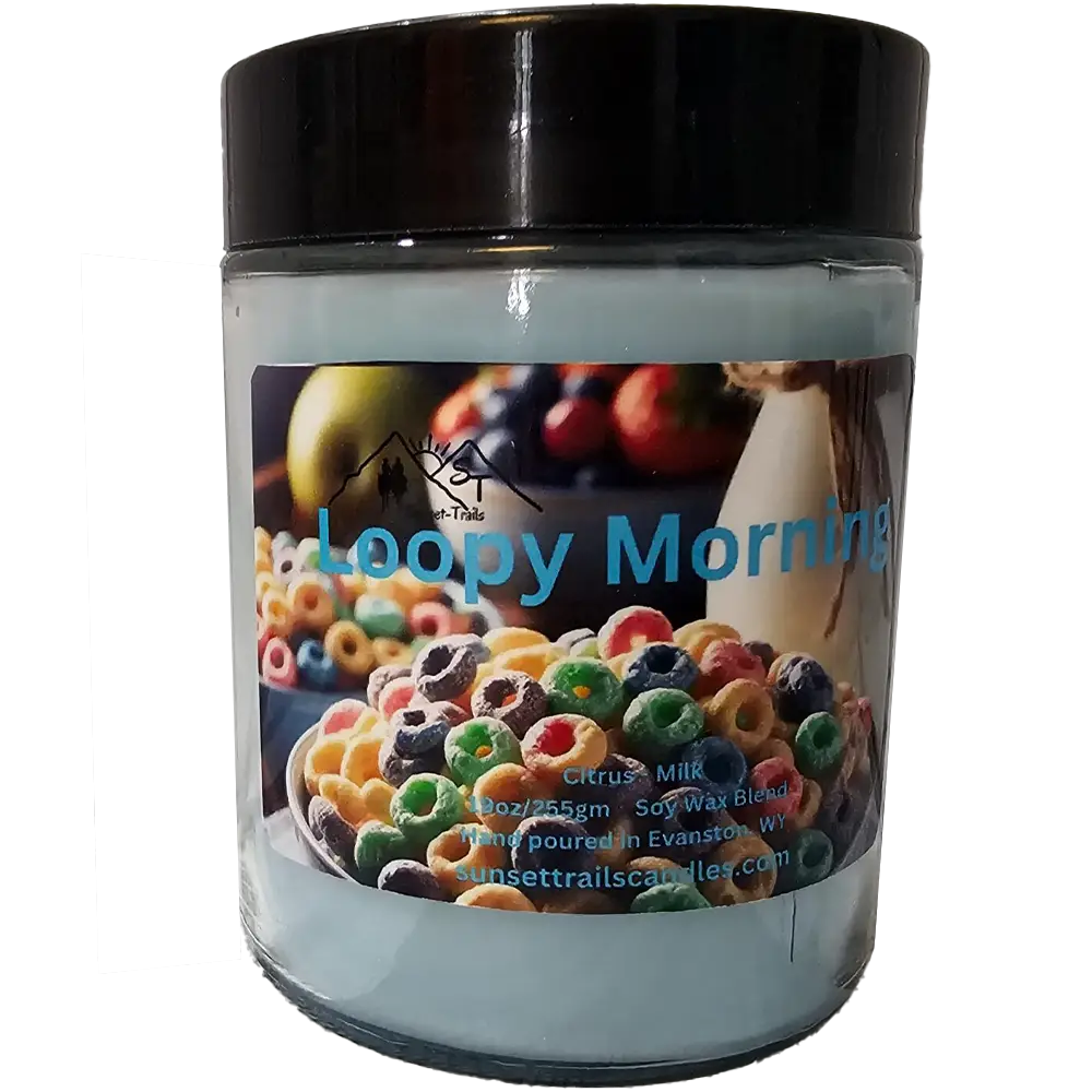 Loopy Morning - Medium Candle