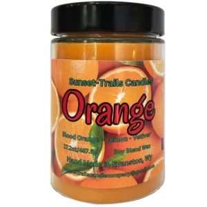 Orange - Large Candle