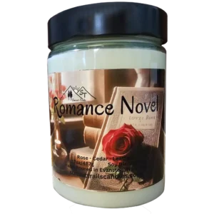 Romance Novel - Large Candle