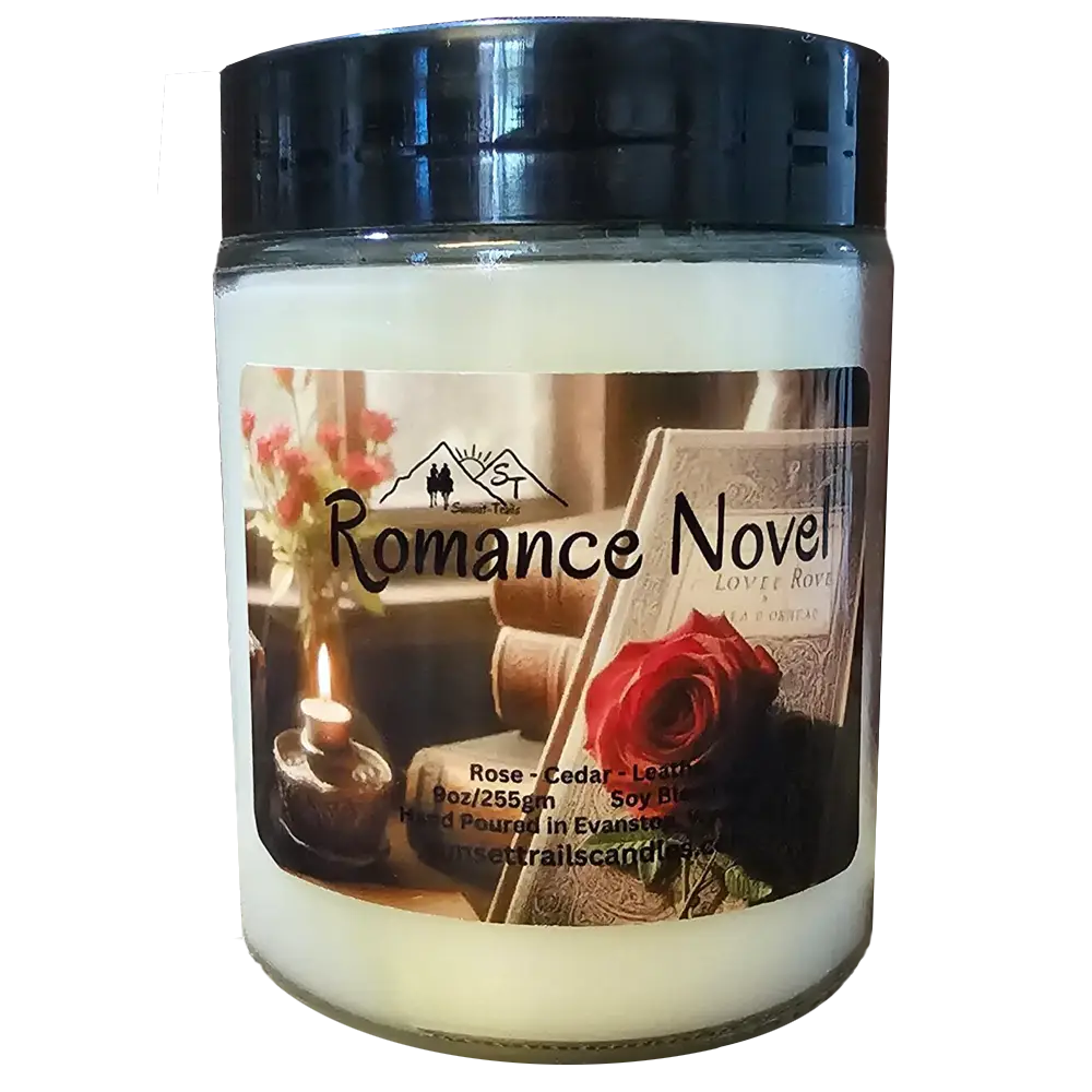 Romance Novel - Medium Candle