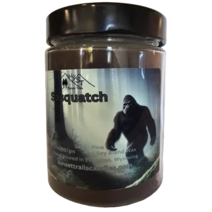 Sasquatch - Large Candle
